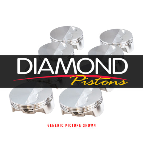 Diamond SB Chevy 400 Dome Piston Set | 4.165" Bore 3.480" Stroke